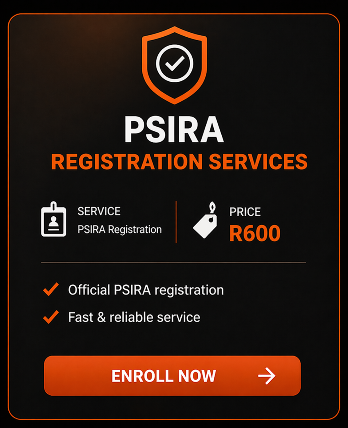 PSIRA Registration Services