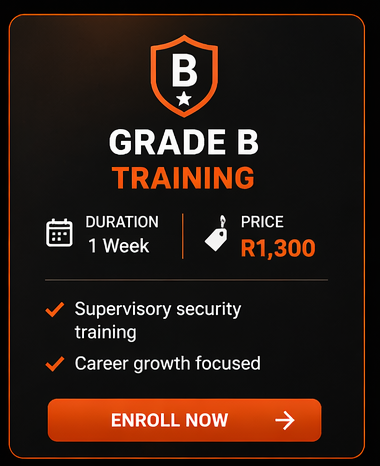 PSIRA Grade B Course